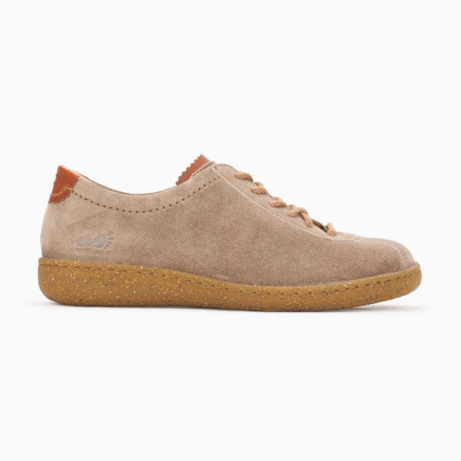 Mobils ERITA Nubuck Sko 6825093-QM - Snøre Sko Dame Beige